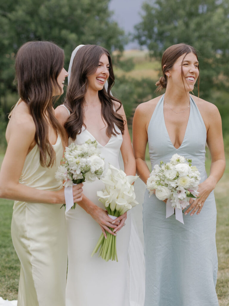 Foster Creek Farm Wedding Montana bridal party