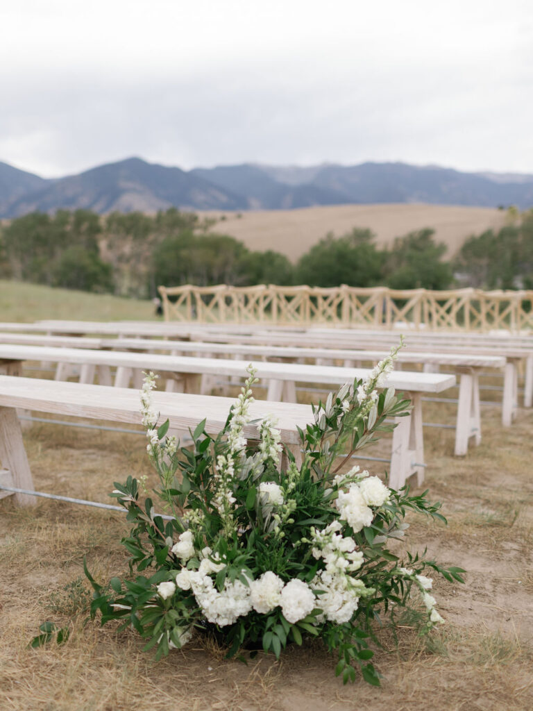 Foster Creek Farm Wedding ceremony details3