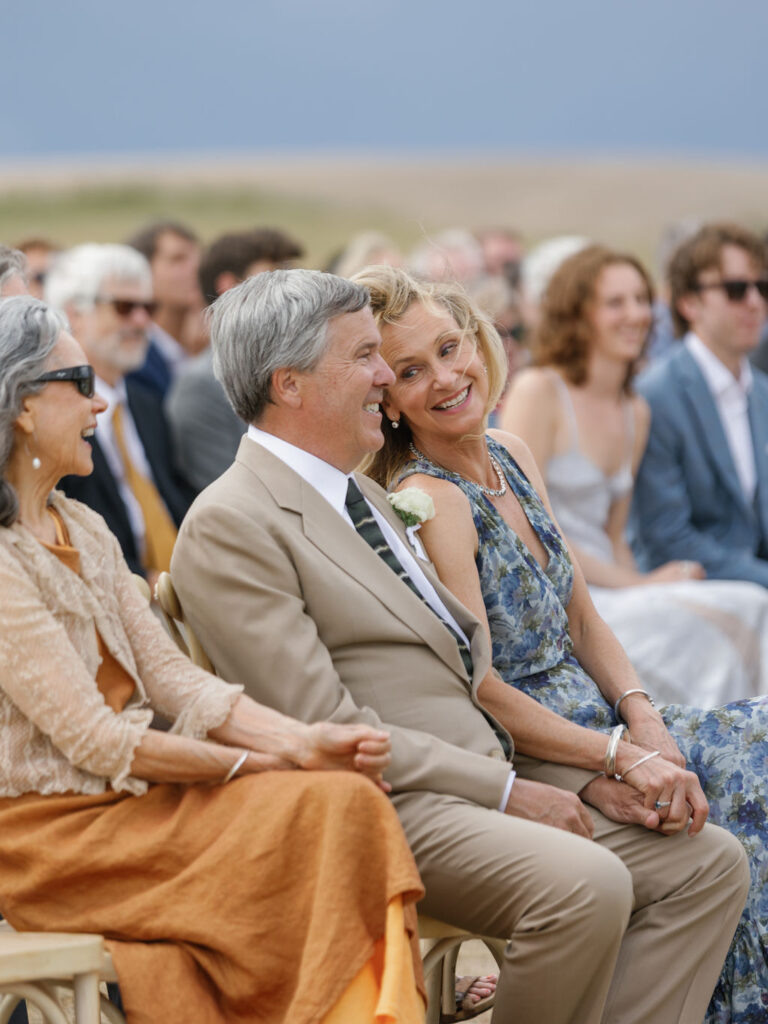 Foster Creek Farm Wedding ceremony guest reaction