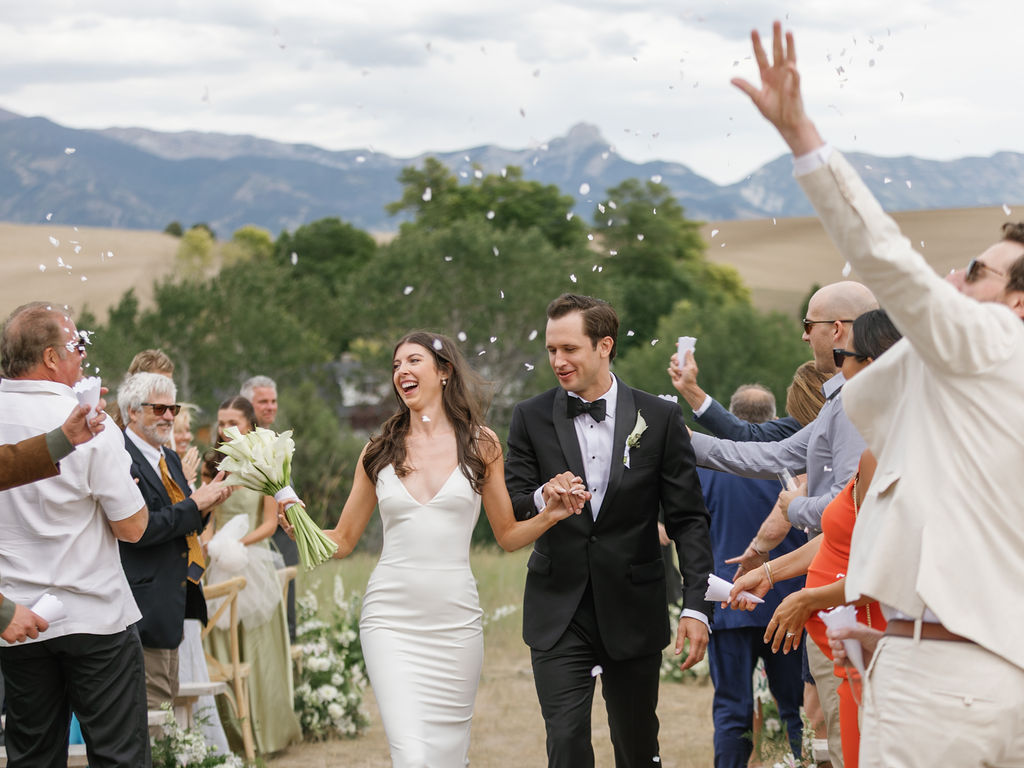 Foster Creek Farm Wedding ceremony