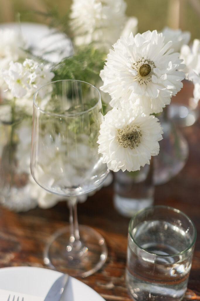 Foster Creek Farm Wedding tablescape details