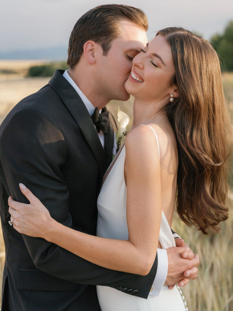 Foster Creek Farm Wedding sunset portraits2