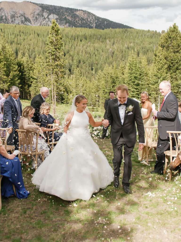 Montana Big Sky resort wedding ceremony1