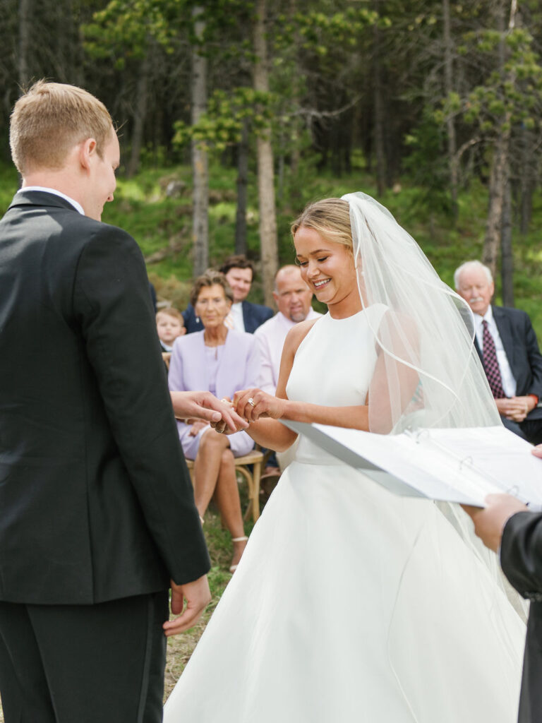 Montana Big Sky resort wedding ceremony3